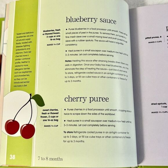 Cooking for Baby Hardcover Lisa Barnes Age-appropriate Nutrition Age 6-18 Months - Picture 7 of 10